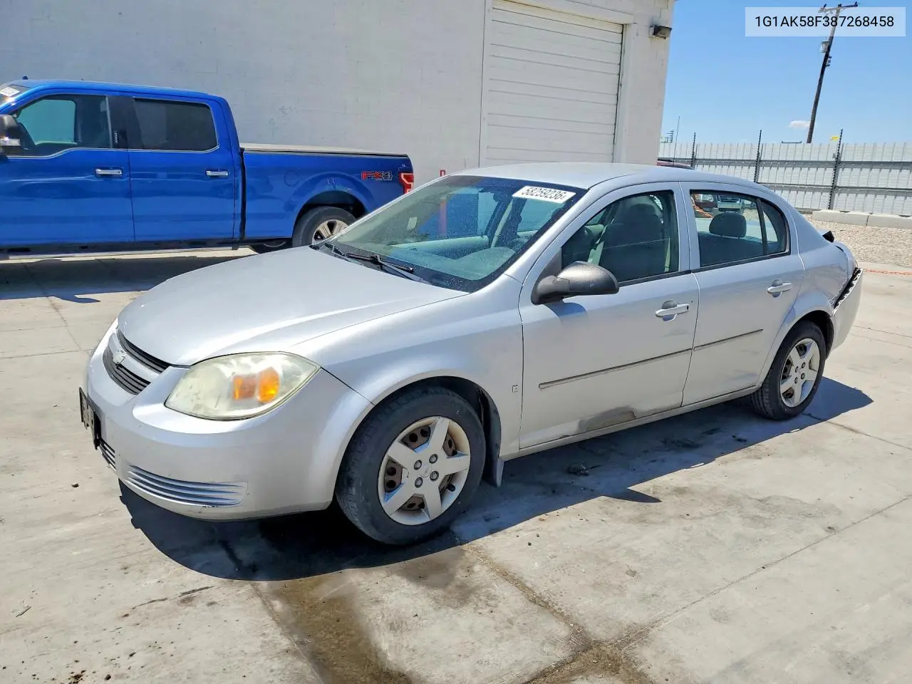 2008 Chevrolet Cobalt VIN: 1G1AK58F387268458 Lot: 58259236
