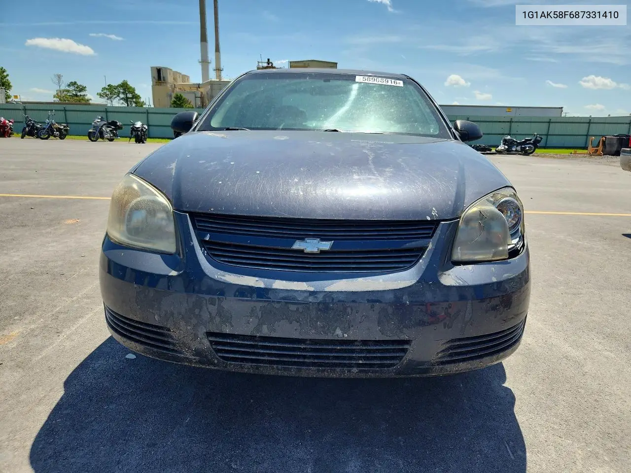 2008 Chevrolet Cobalt Ls VIN: 1G1AK58F687331410 Lot: 58908916