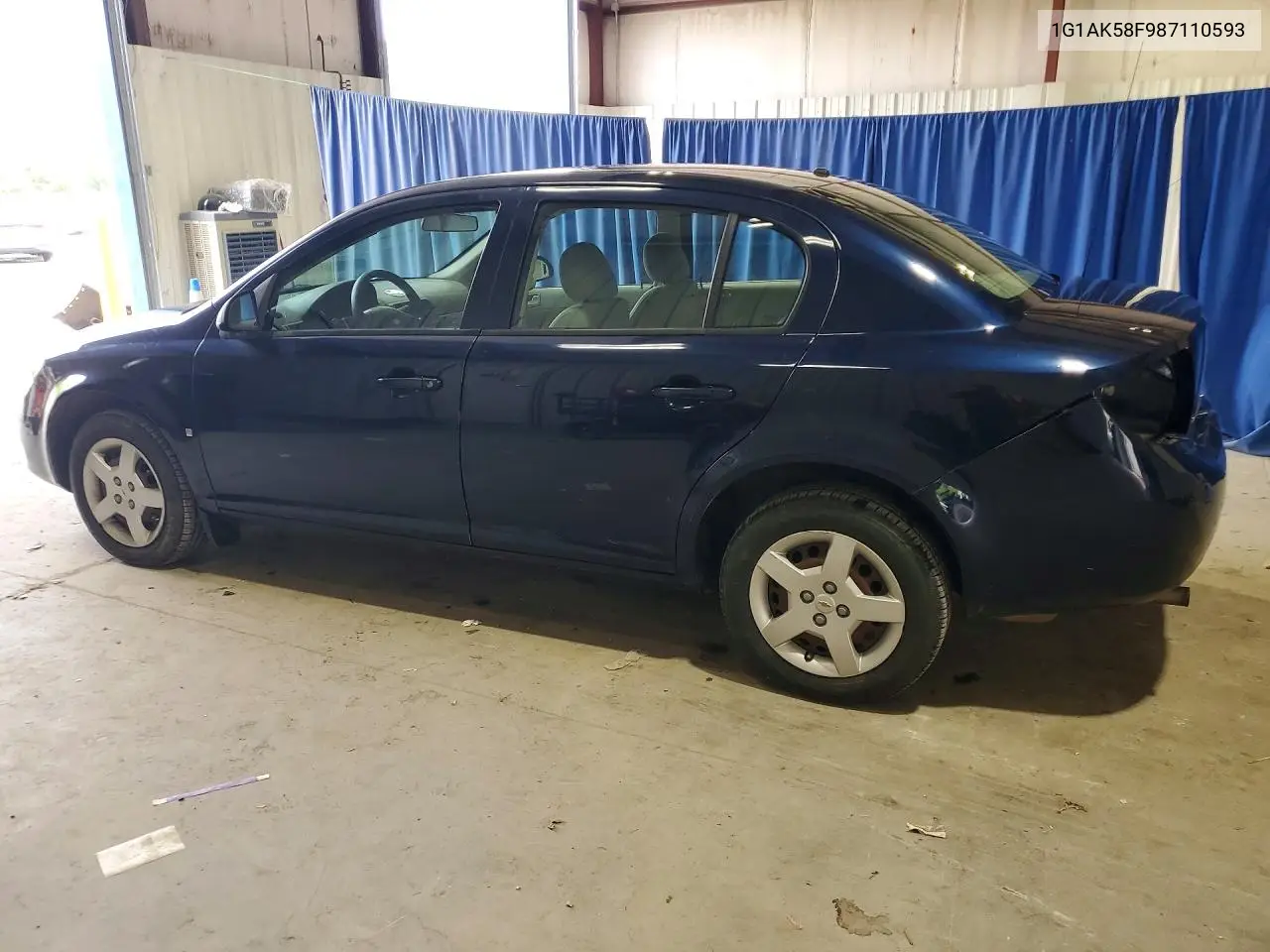 2008 Chevrolet Cobalt Ls VIN: 1G1AK58F987110593 Lot: 58937516