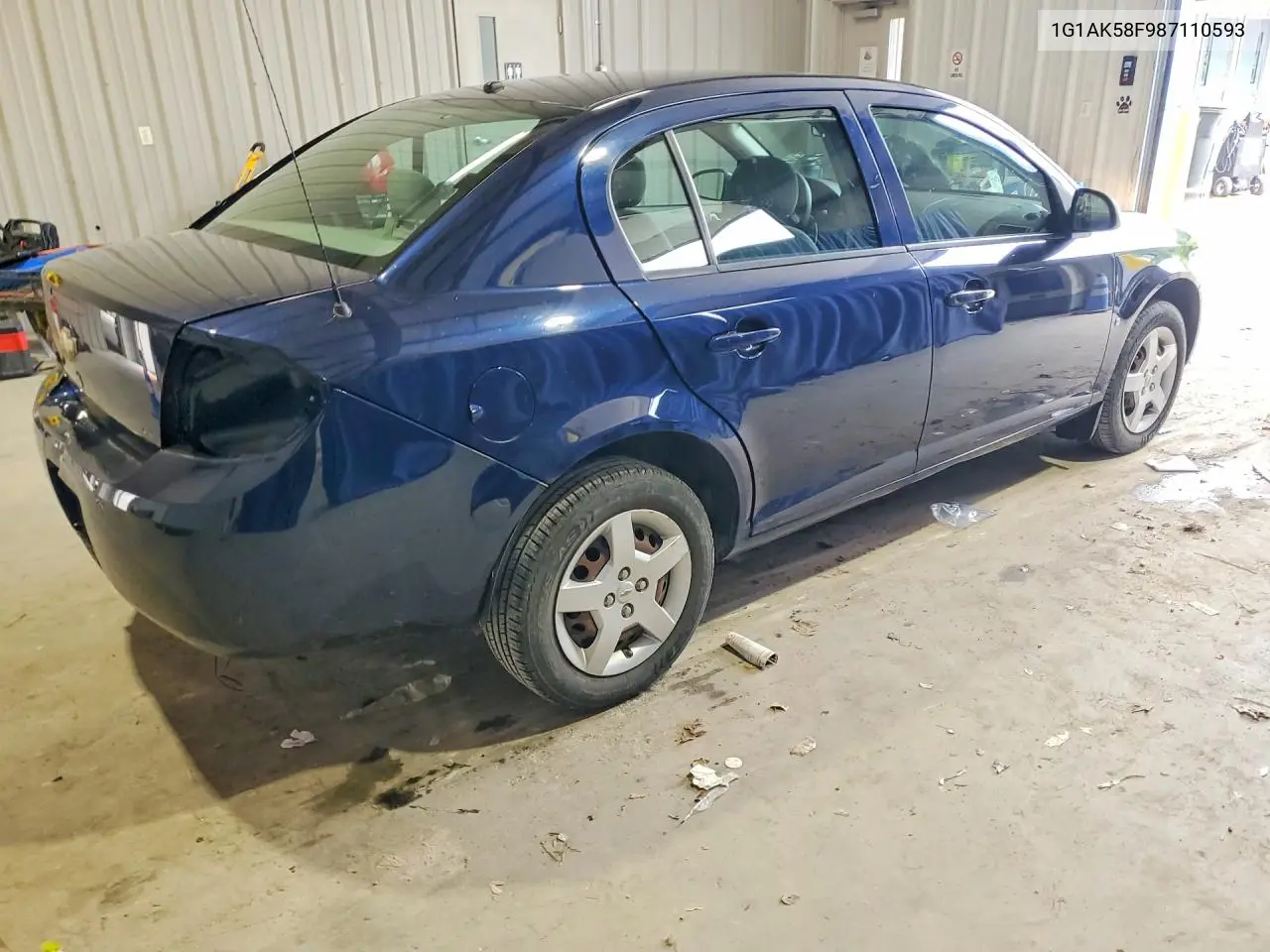 2008 Chevrolet Cobalt Ls VIN: 1G1AK58F987110593 Lot: 58937516