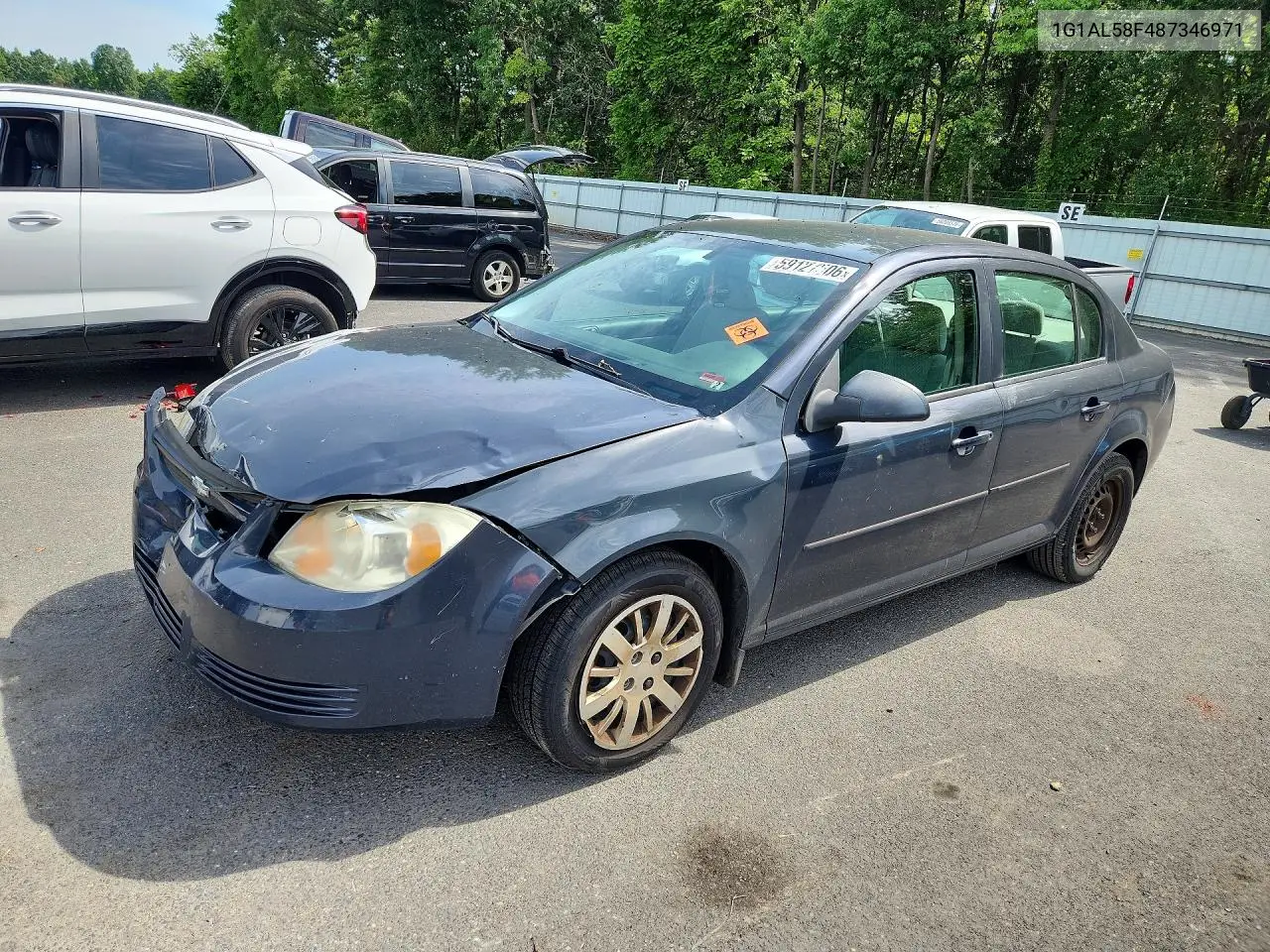 2008 Chevrolet Cobalt Lt VIN: 1G1AL58F487346971 Lot: 59127506