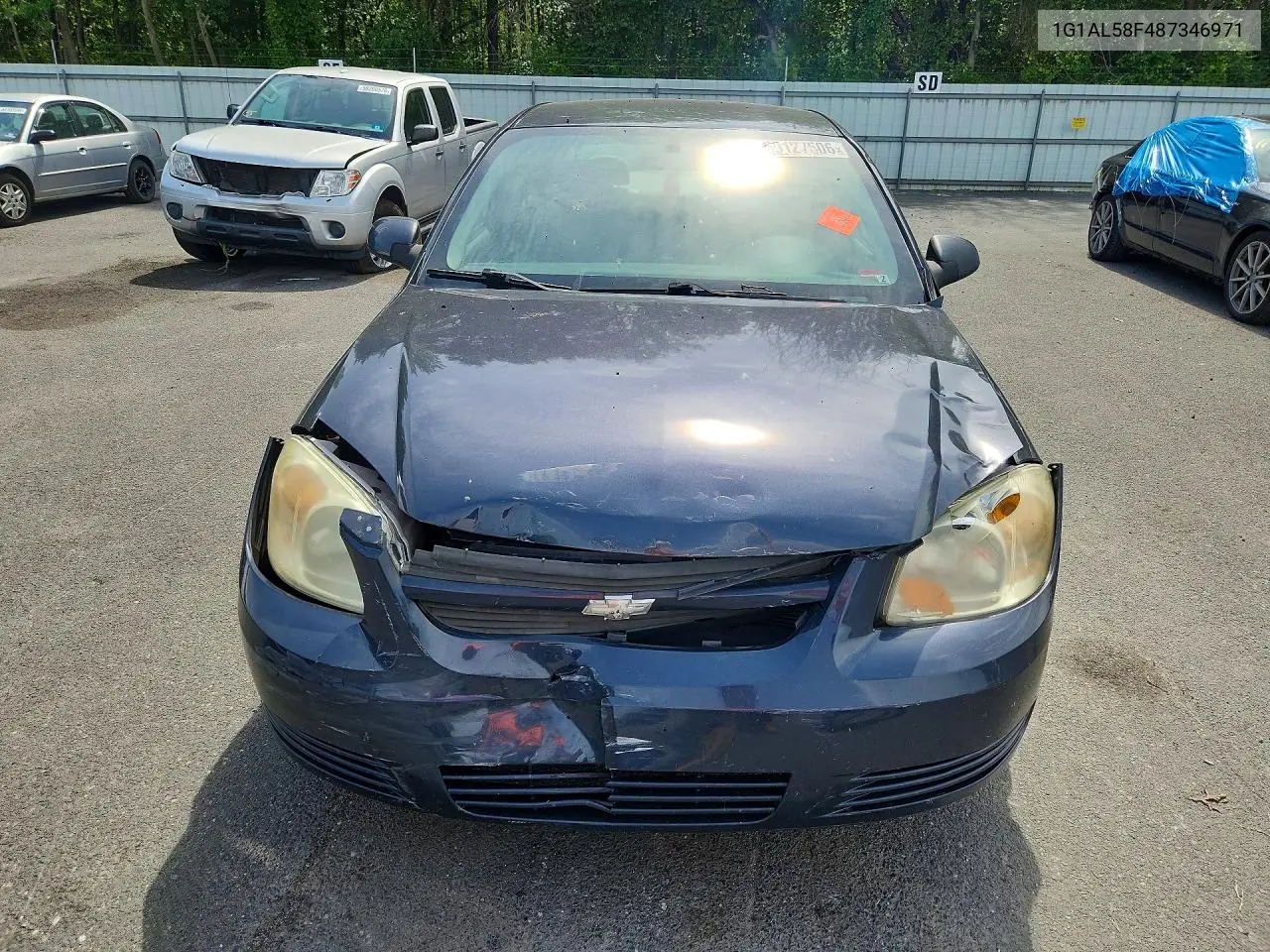 2008 Chevrolet Cobalt Lt VIN: 1G1AL58F487346971 Lot: 59127506