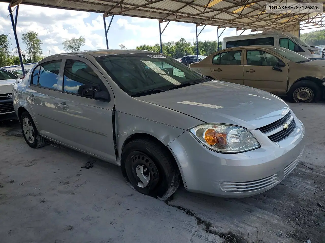 2008 Chevrolet Cobalt Ls VIN: 1G1AK58F787126825 Lot: 60065386