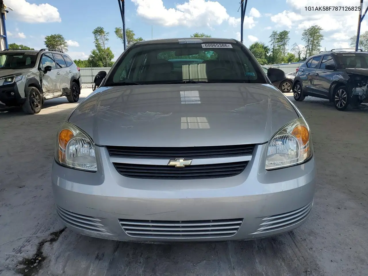 2008 Chevrolet Cobalt Ls VIN: 1G1AK58F787126825 Lot: 60065386