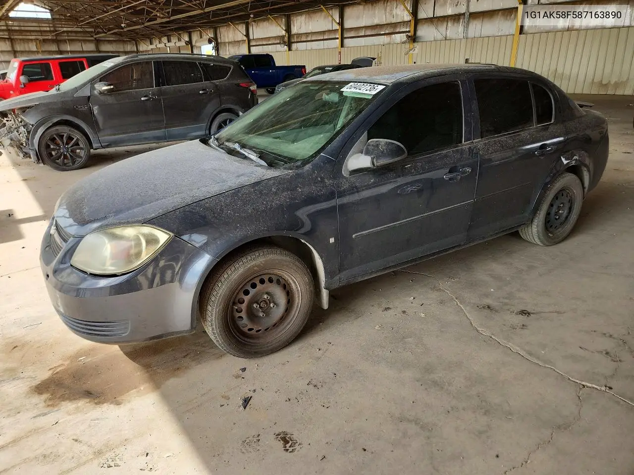 2008 Chevrolet Cobalt VIN: 1G1AK58F587163890 Lot: 60402736