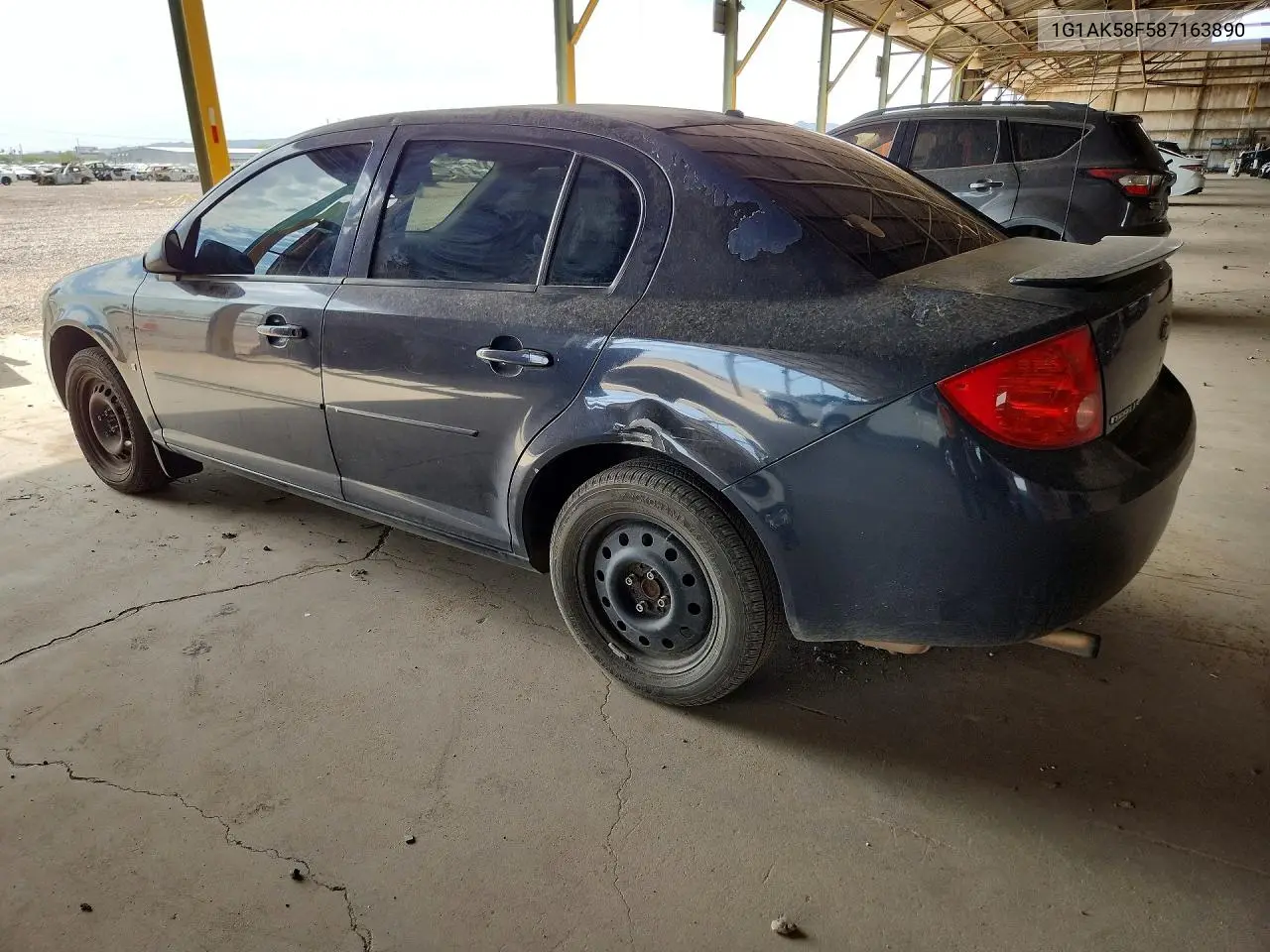 2008 Chevrolet Cobalt VIN: 1G1AK58F587163890 Lot: 60402736