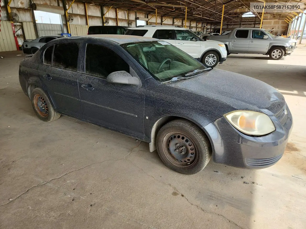 2008 Chevrolet Cobalt VIN: 1G1AK58F587163890 Lot: 60402736