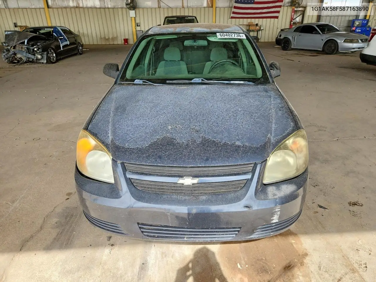 2008 Chevrolet Cobalt VIN: 1G1AK58F587163890 Lot: 60402736