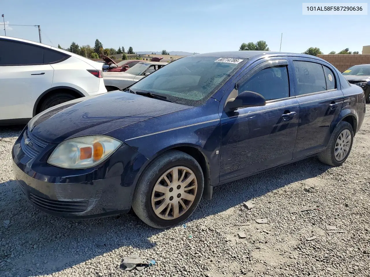 2008 Chevrolet Cobalt Lt VIN: 1G1AL58F587290636 Lot: 60714786