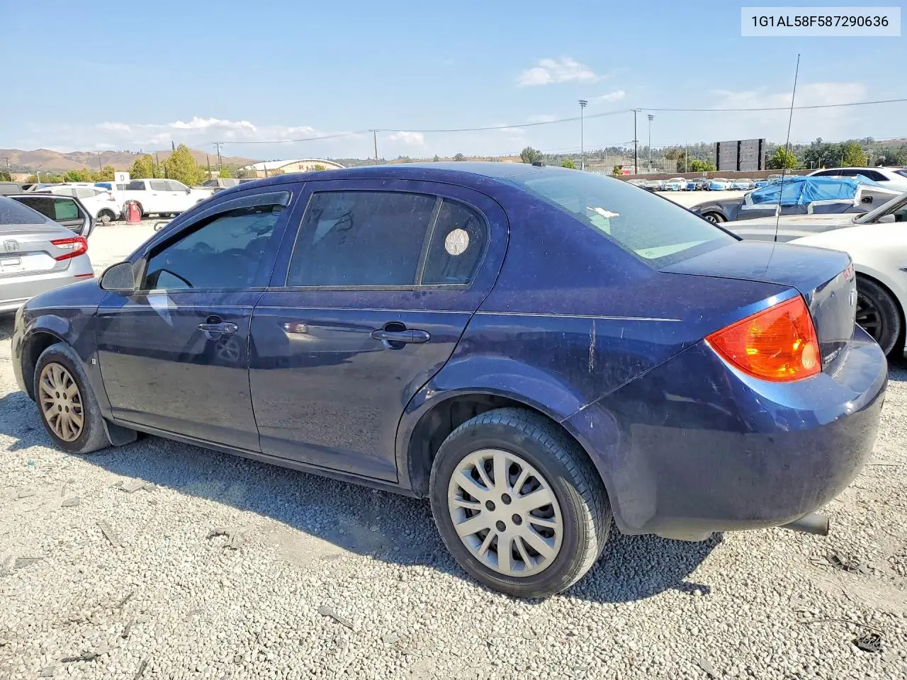 2008 Chevrolet Cobalt Lt VIN: 1G1AL58F587290636 Lot: 60714786