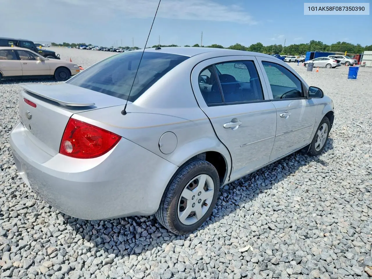 2008 Chevrolet Cobalt Ls VIN: 1G1AK58F087350390 Lot: 61052856