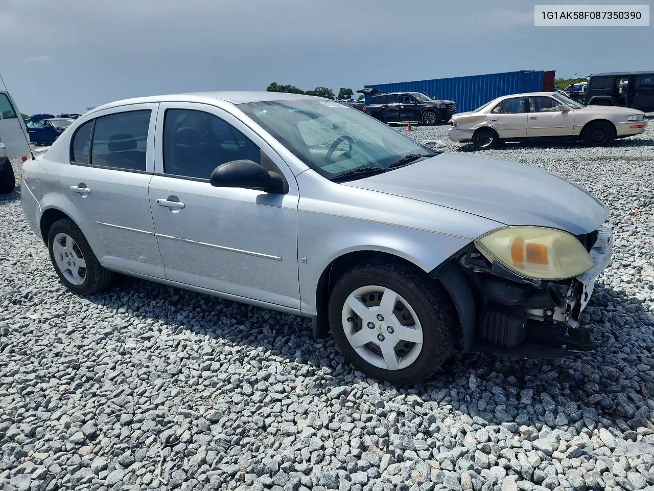 2008 Chevrolet Cobalt Ls VIN: 1G1AK58F087350390 Lot: 61052856