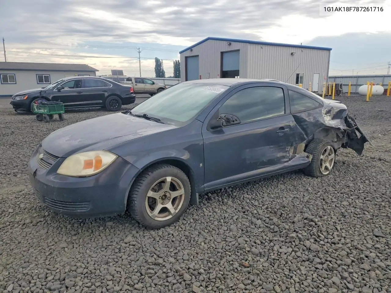 2008 Chevrolet Cobalt Ls VIN: 1G1AK18F787261716 Lot: 61539656