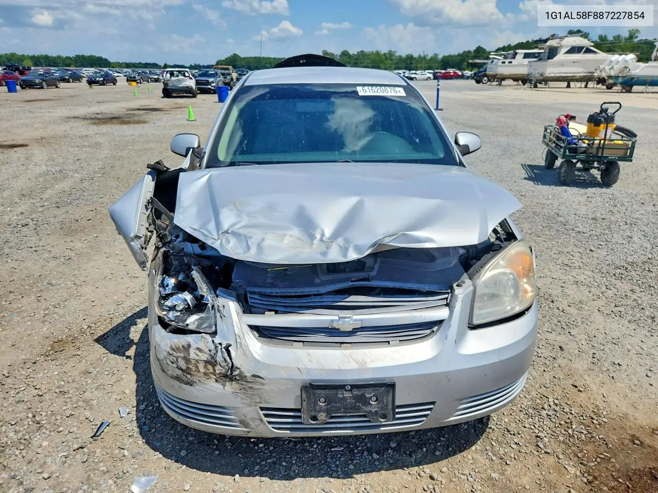 2008 Chevrolet Cobalt Lt VIN: 1G1AL58F887227854 Lot: 61620876