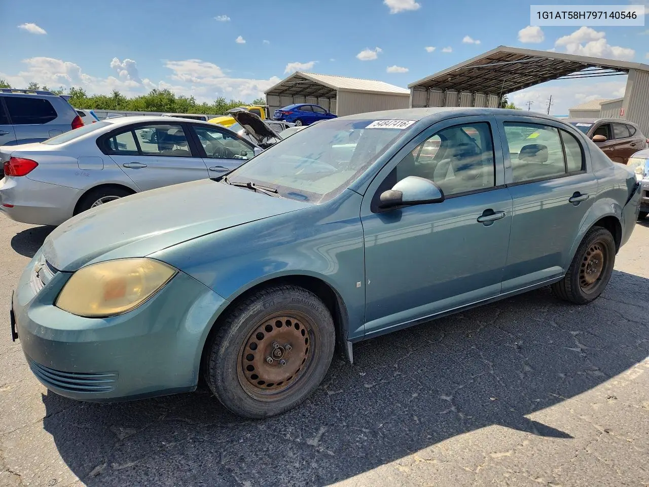 2009 Chevrolet Cobalt Lt VIN: 1G1AT58H797140546 Lot: 54847416
