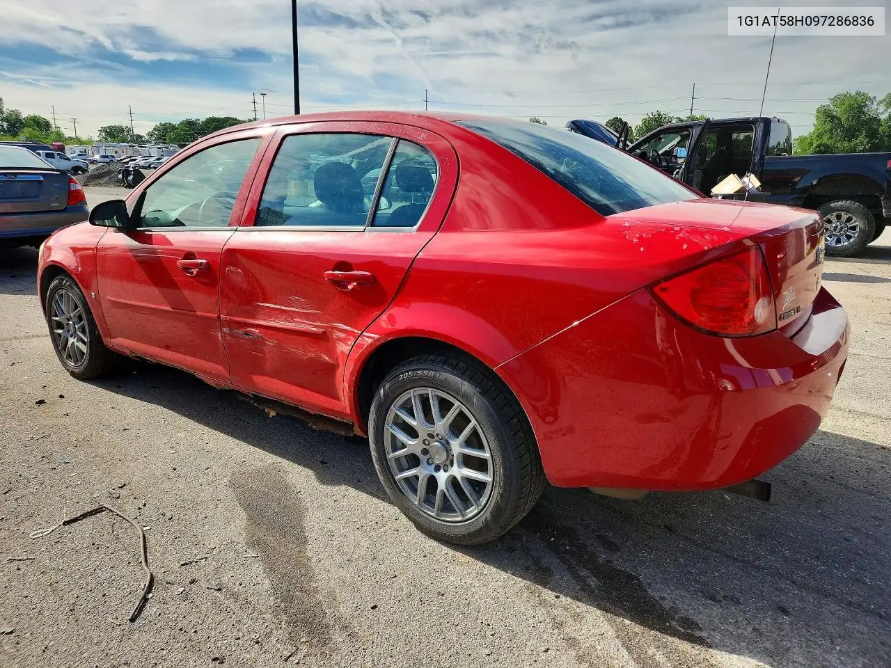 2009 Chevrolet Cobalt Lt VIN: 1G1AT58H097286836 Lot: 57080246