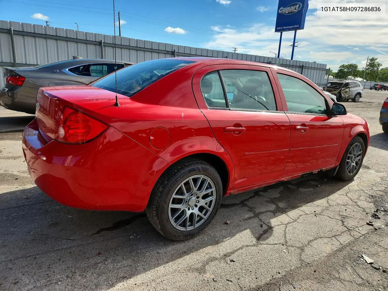 2009 Chevrolet Cobalt Lt VIN: 1G1AT58H097286836 Lot: 57080246