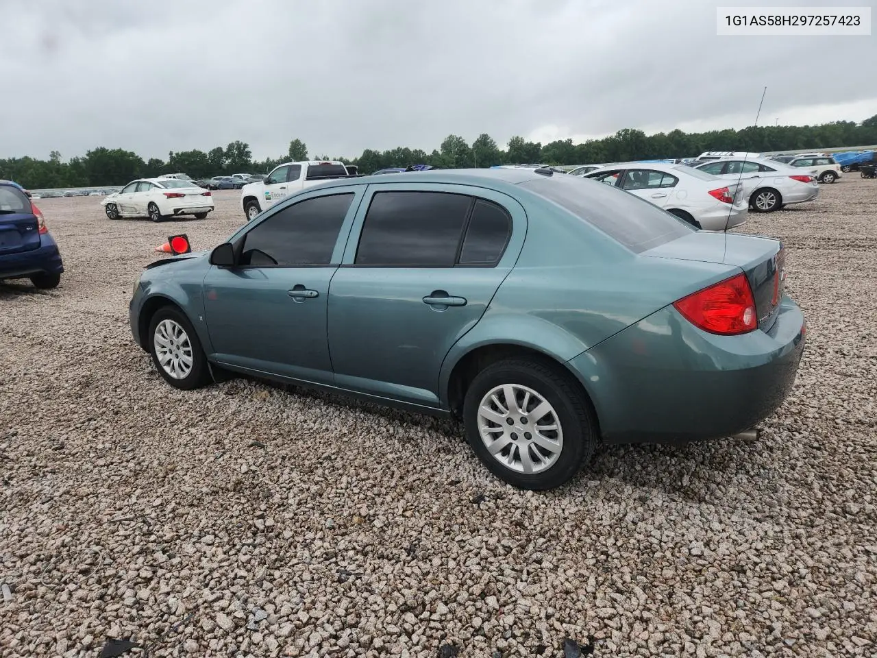 2009 Chevrolet Cobalt Ls VIN: 1G1AS58H297257423 Lot: 57618636