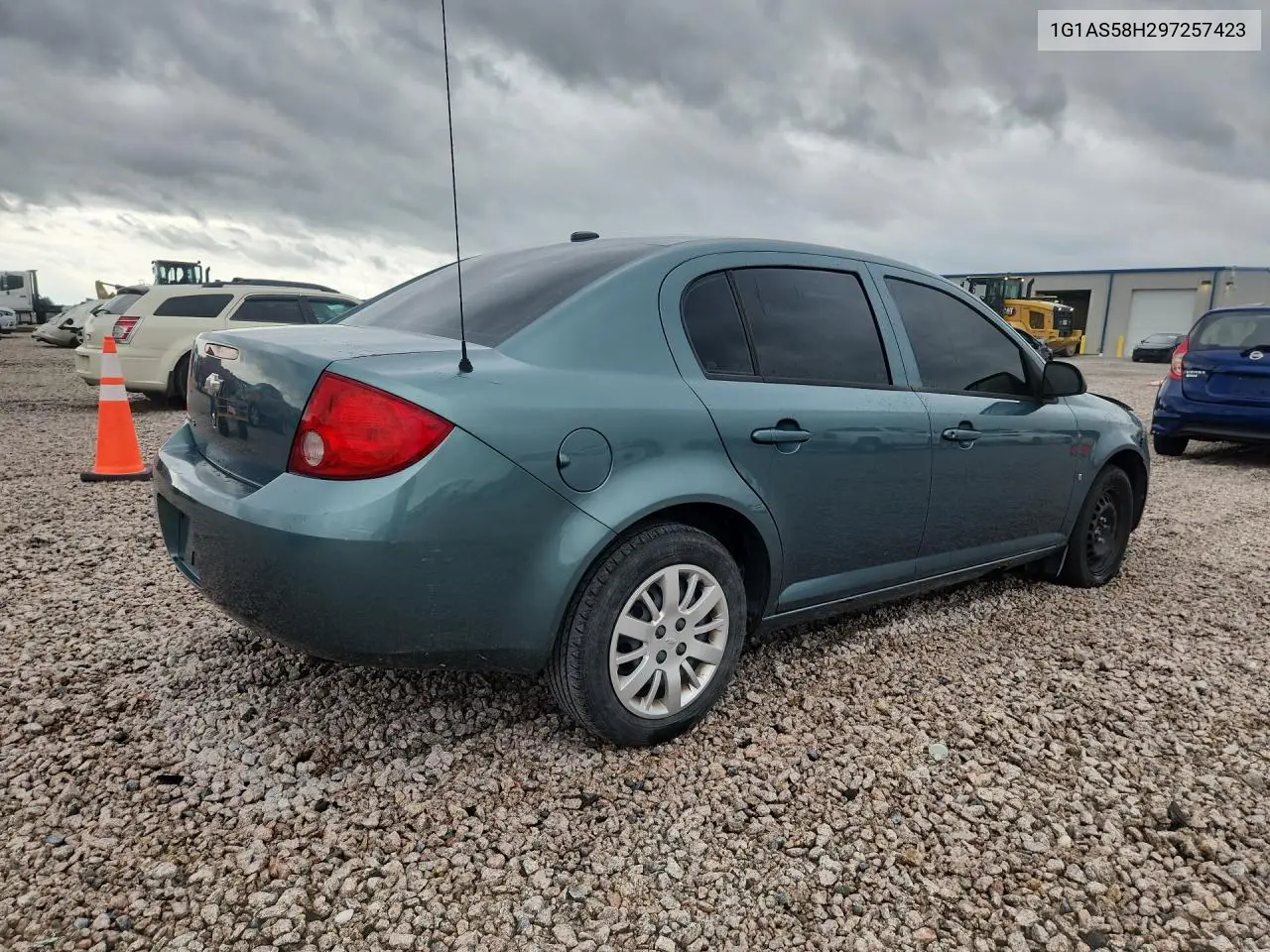 2009 Chevrolet Cobalt Ls VIN: 1G1AS58H297257423 Lot: 57618636