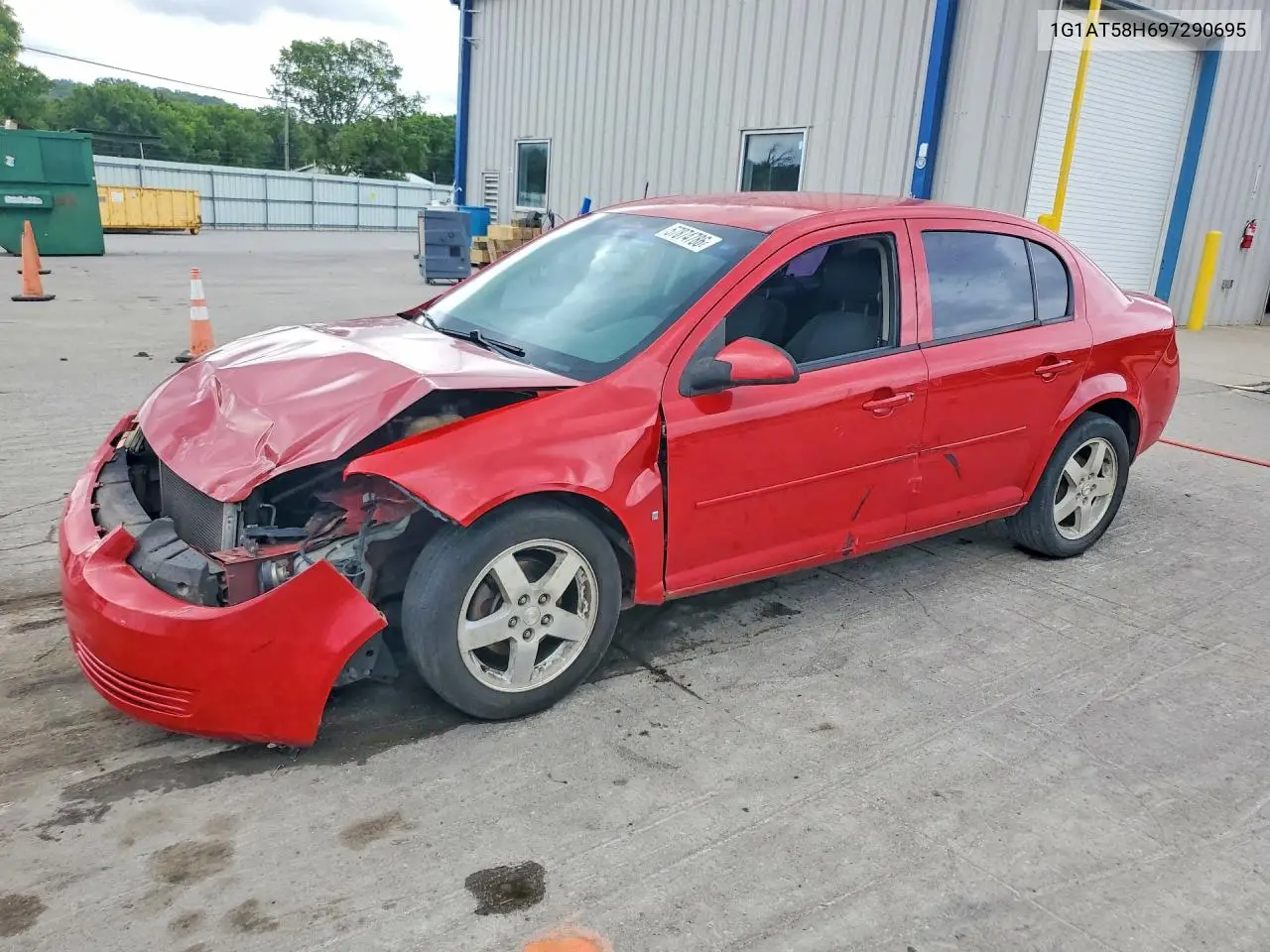 2009 Chevrolet Cobalt Lt VIN: 1G1AT58H697290695 Lot: 57874786