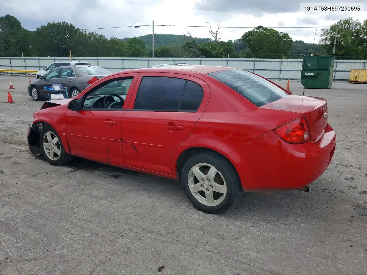 2009 Chevrolet Cobalt Lt VIN: 1G1AT58H697290695 Lot: 57874786