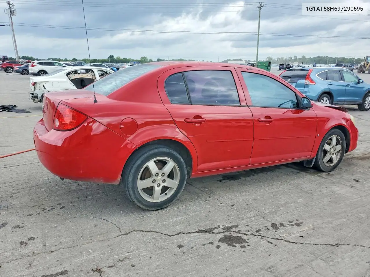 2009 Chevrolet Cobalt Lt VIN: 1G1AT58H697290695 Lot: 57874786