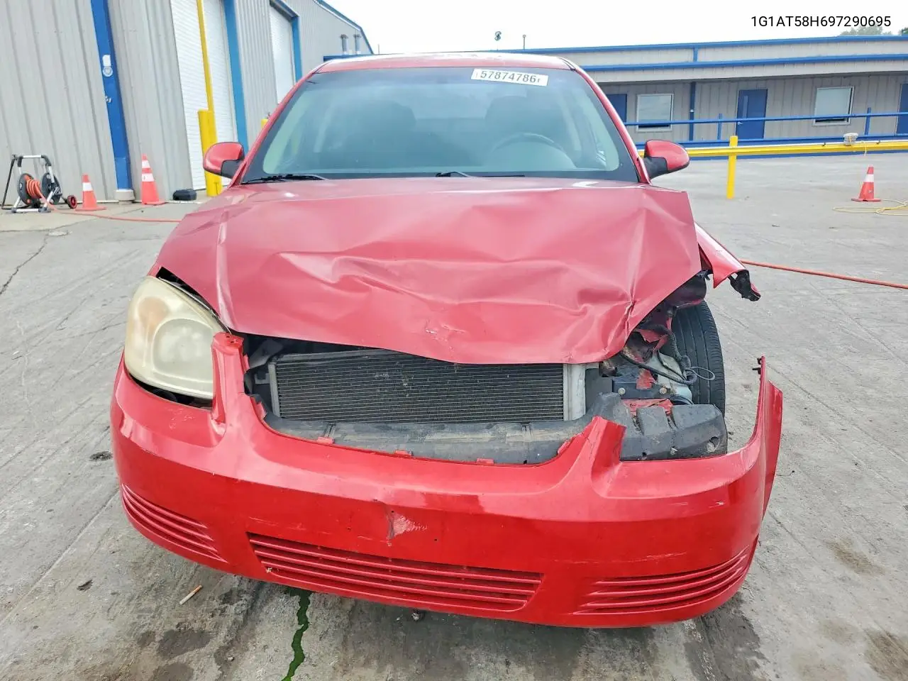 2009 Chevrolet Cobalt Lt VIN: 1G1AT58H697290695 Lot: 57874786