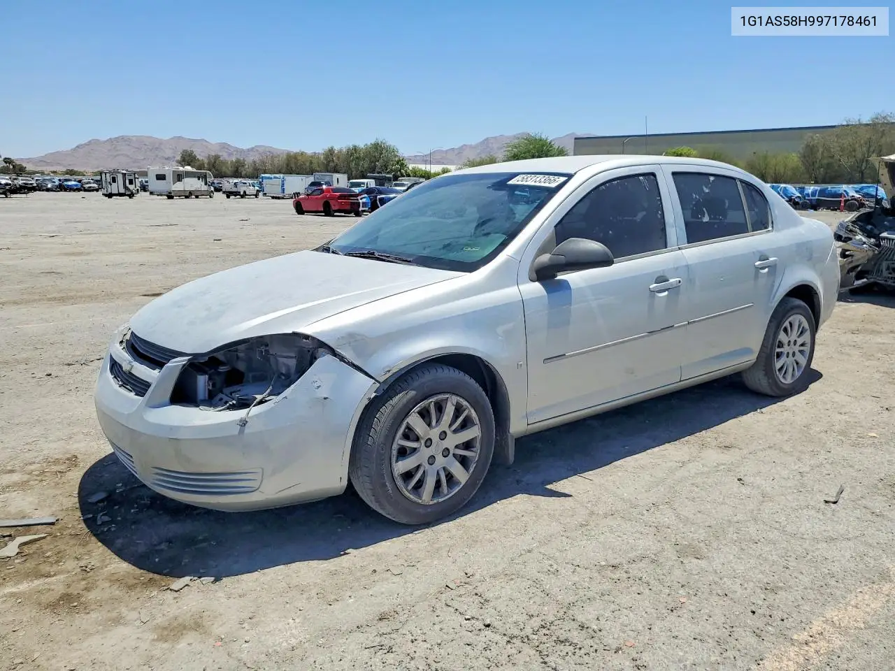 2009 Chevrolet Cobalt Ls VIN: 1G1AS58H997178461 Lot: 58313366