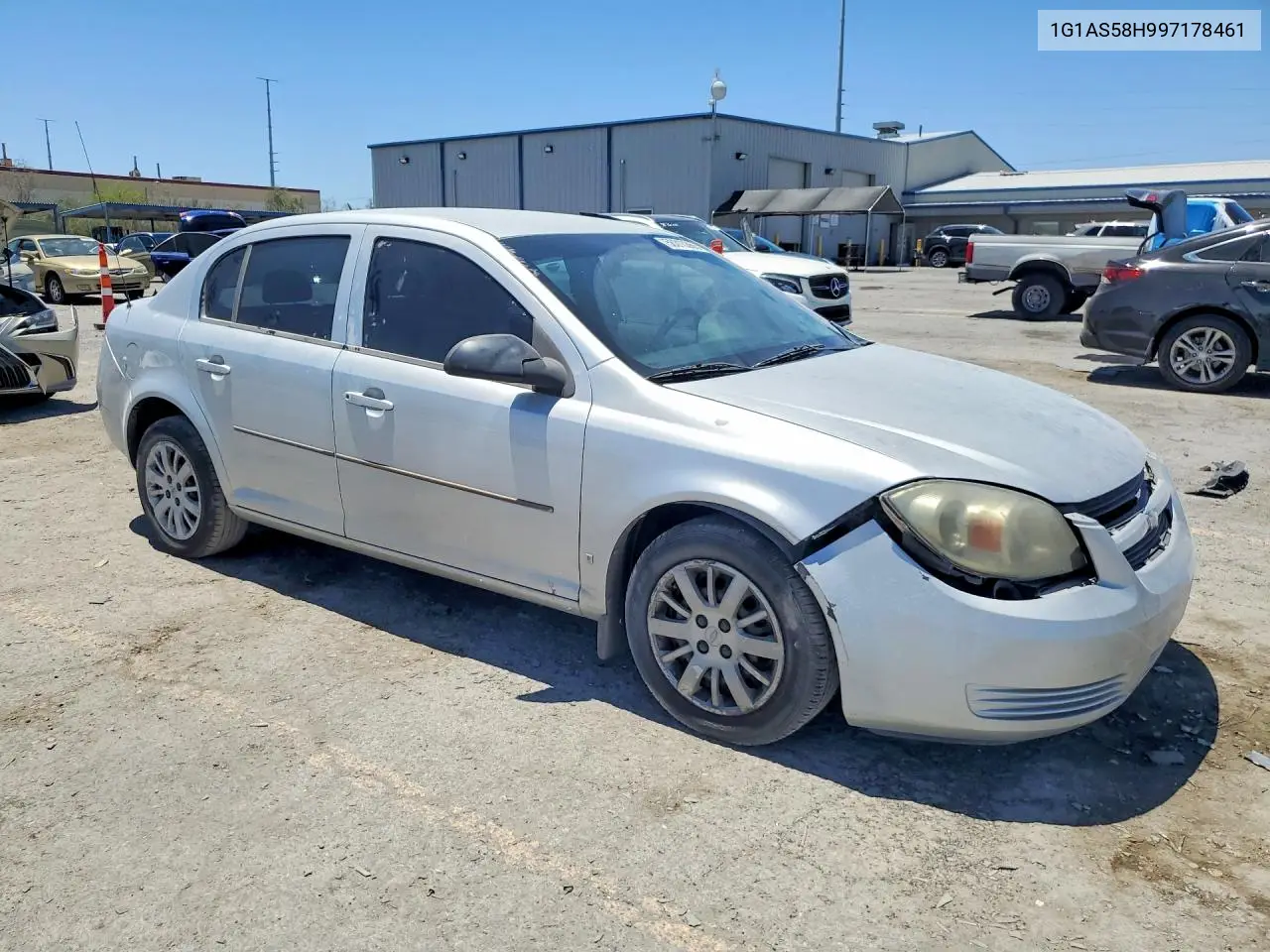 2009 Chevrolet Cobalt Ls VIN: 1G1AS58H997178461 Lot: 58313366