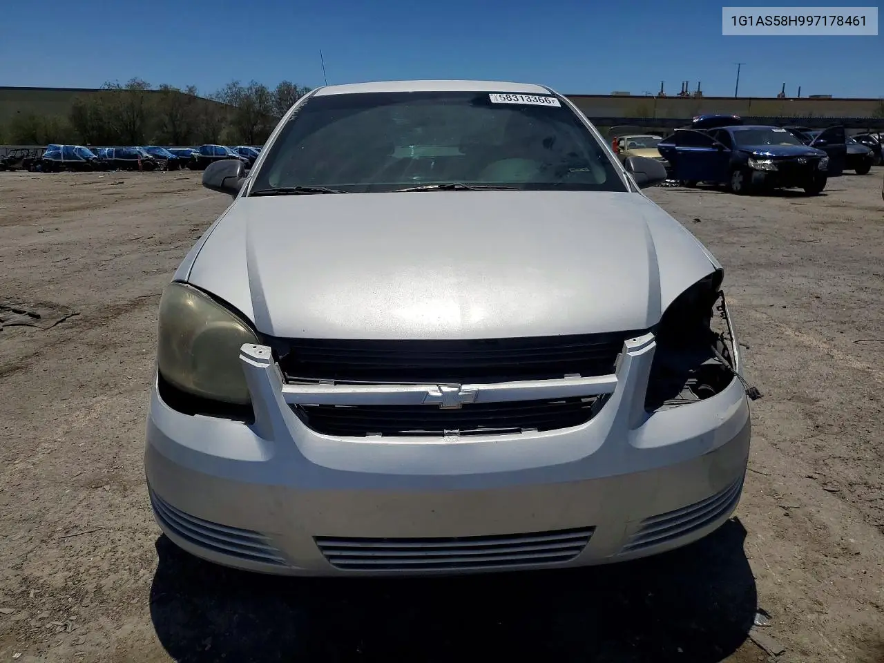 2009 Chevrolet Cobalt Ls VIN: 1G1AS58H997178461 Lot: 58313366