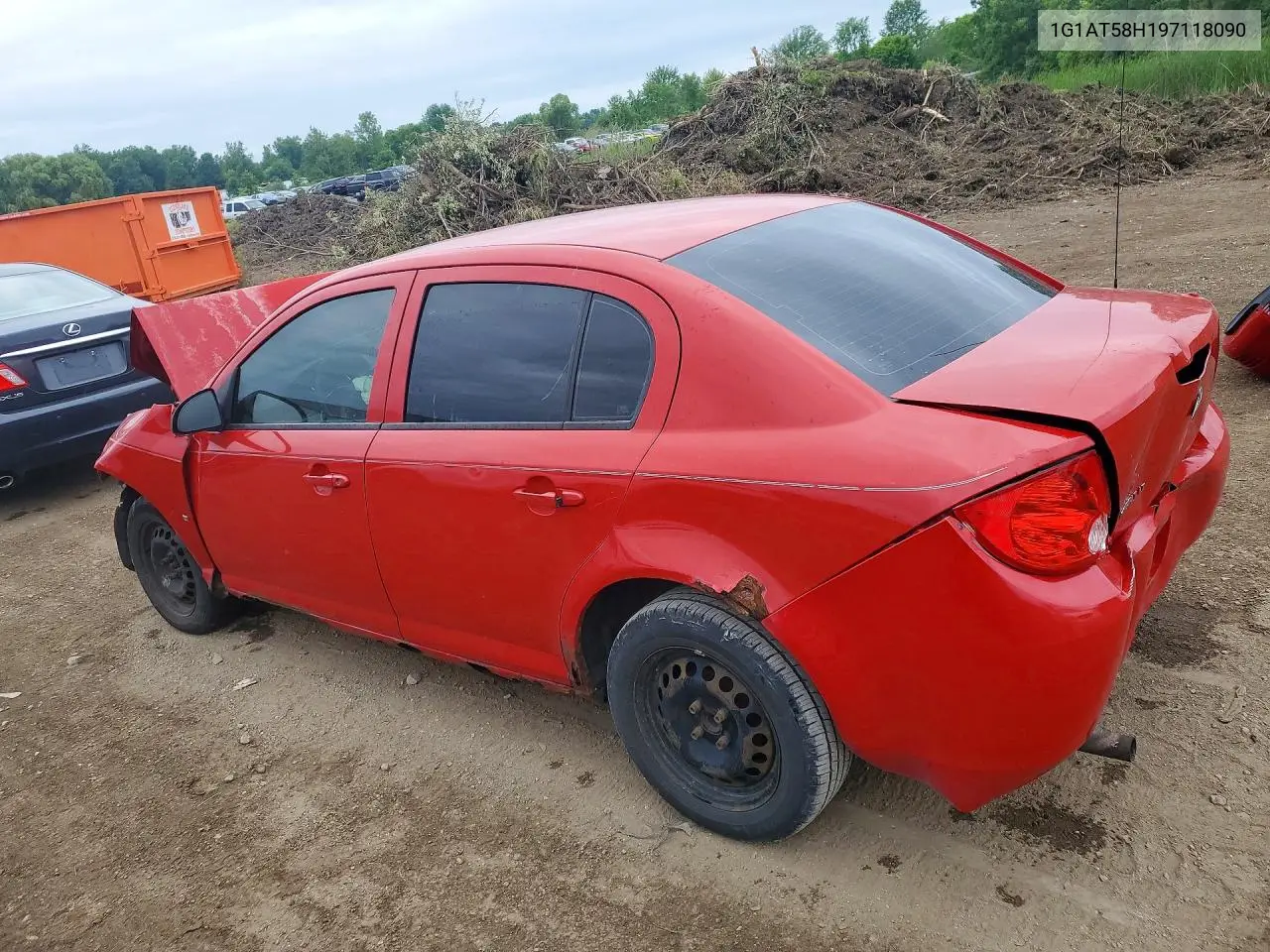 2009 Chevrolet Cobalt Lt VIN: 1G1AT58H197118090 Lot: 58696226