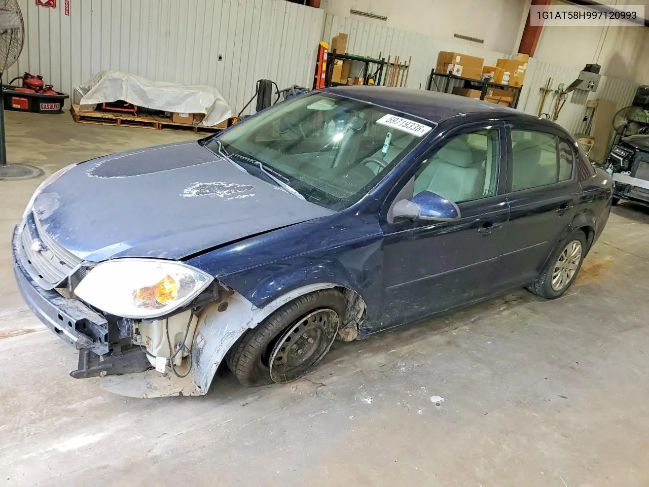 2009 Chevrolet Cobalt Lt VIN: 1G1AT58H997120993 Lot: 59719336