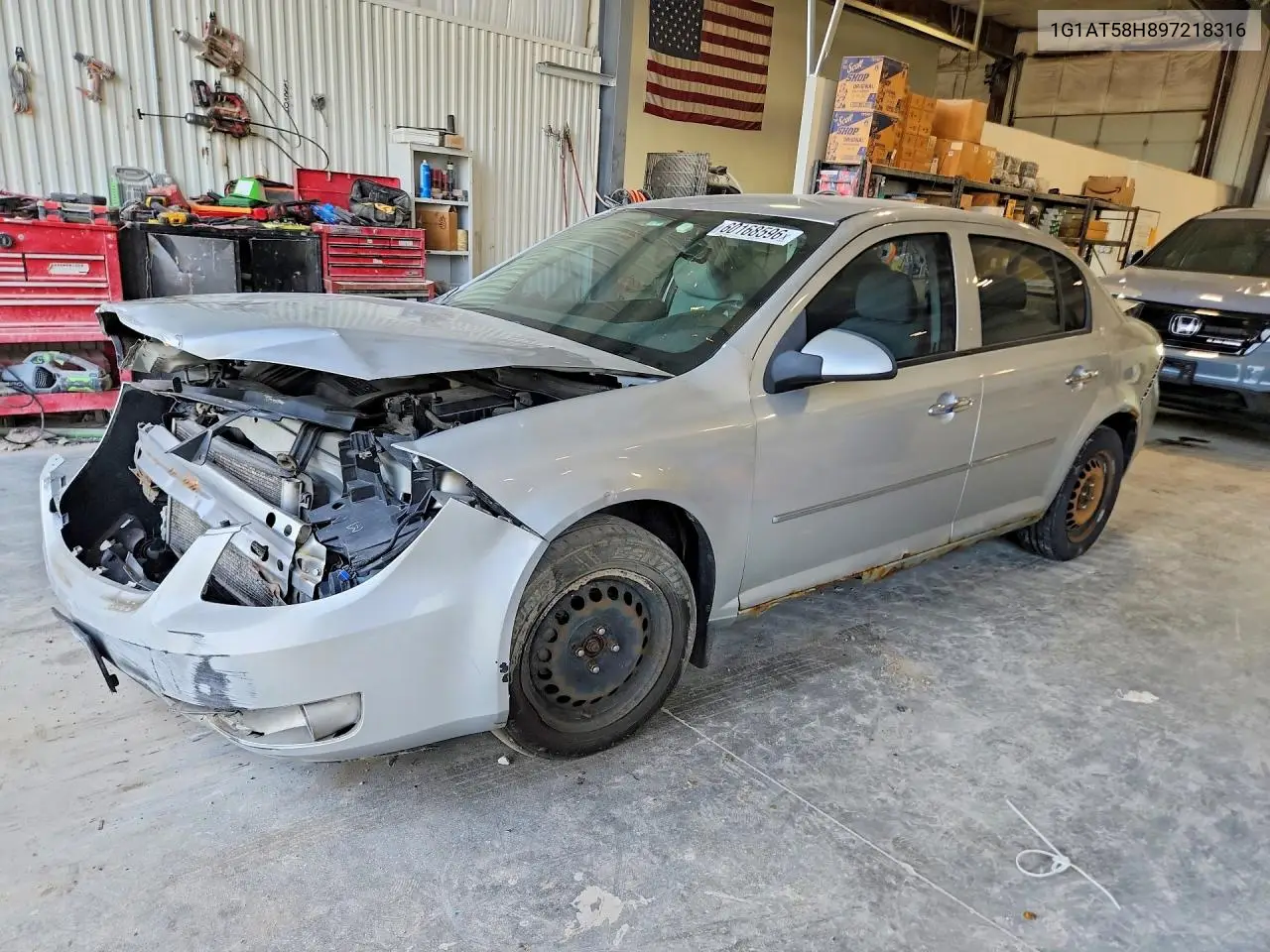 2009 Chevrolet Cobalt Lt VIN: 1G1AT58H897218316 Lot: 60168596