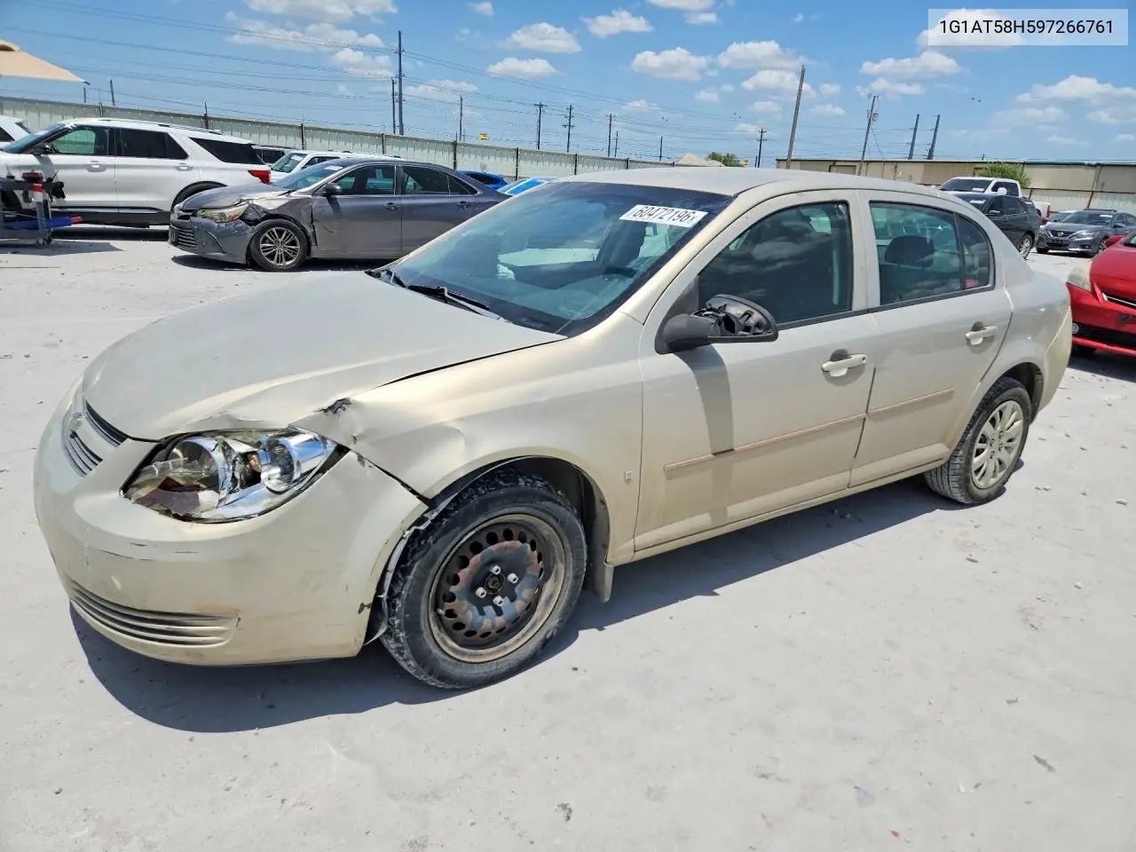 2009 Chevrolet Cobalt Lt VIN: 1G1AT58H597266761 Lot: 60472196