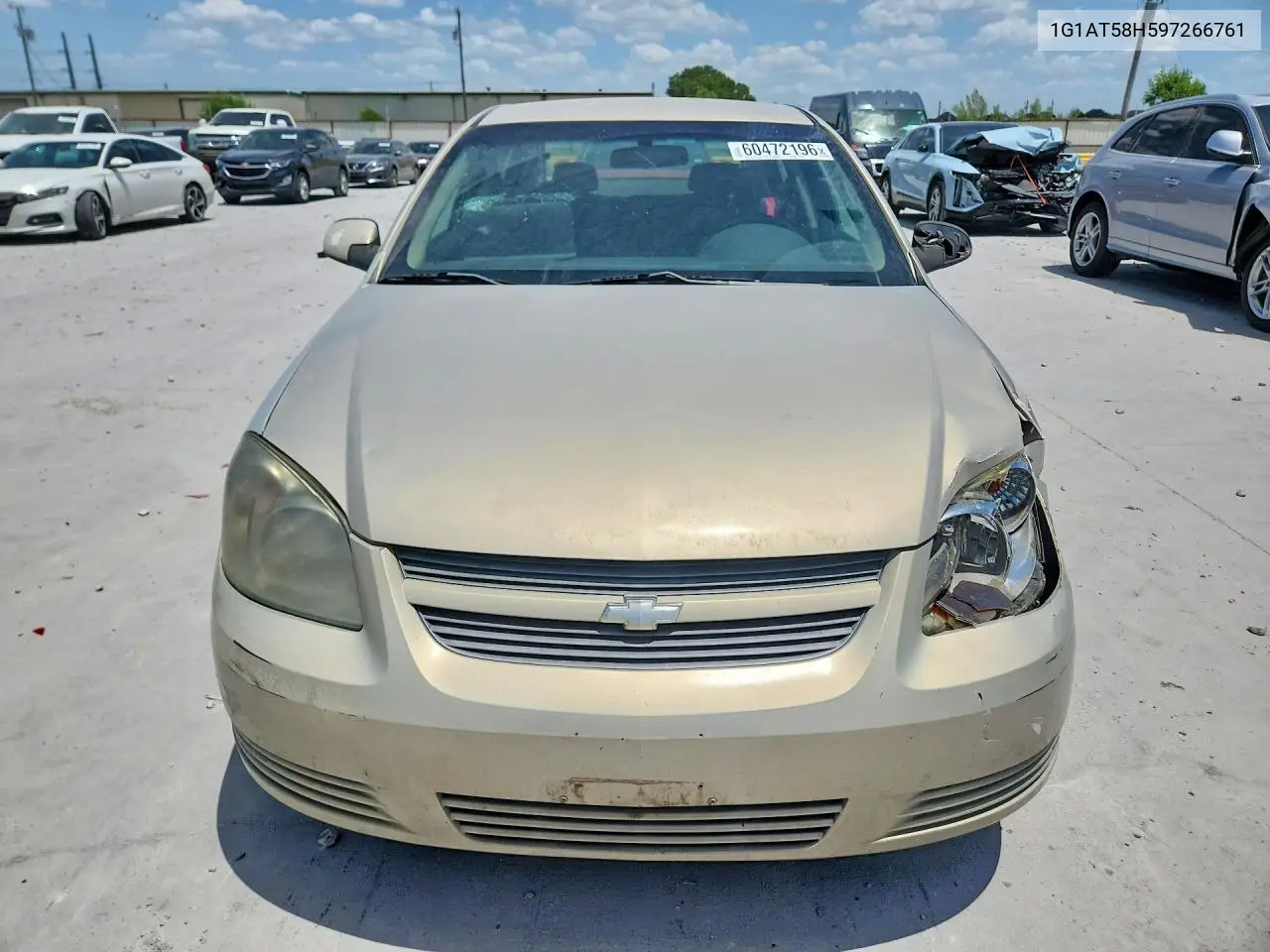 2009 Chevrolet Cobalt Lt VIN: 1G1AT58H597266761 Lot: 60472196