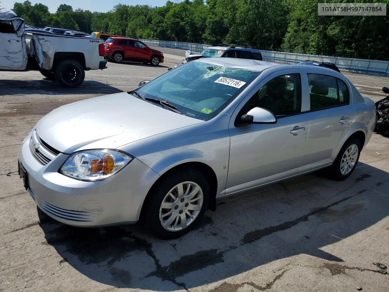 2009 Chevrolet Cobalt Lt VIN: 1G1AT58H997147854 Lot: 60572116