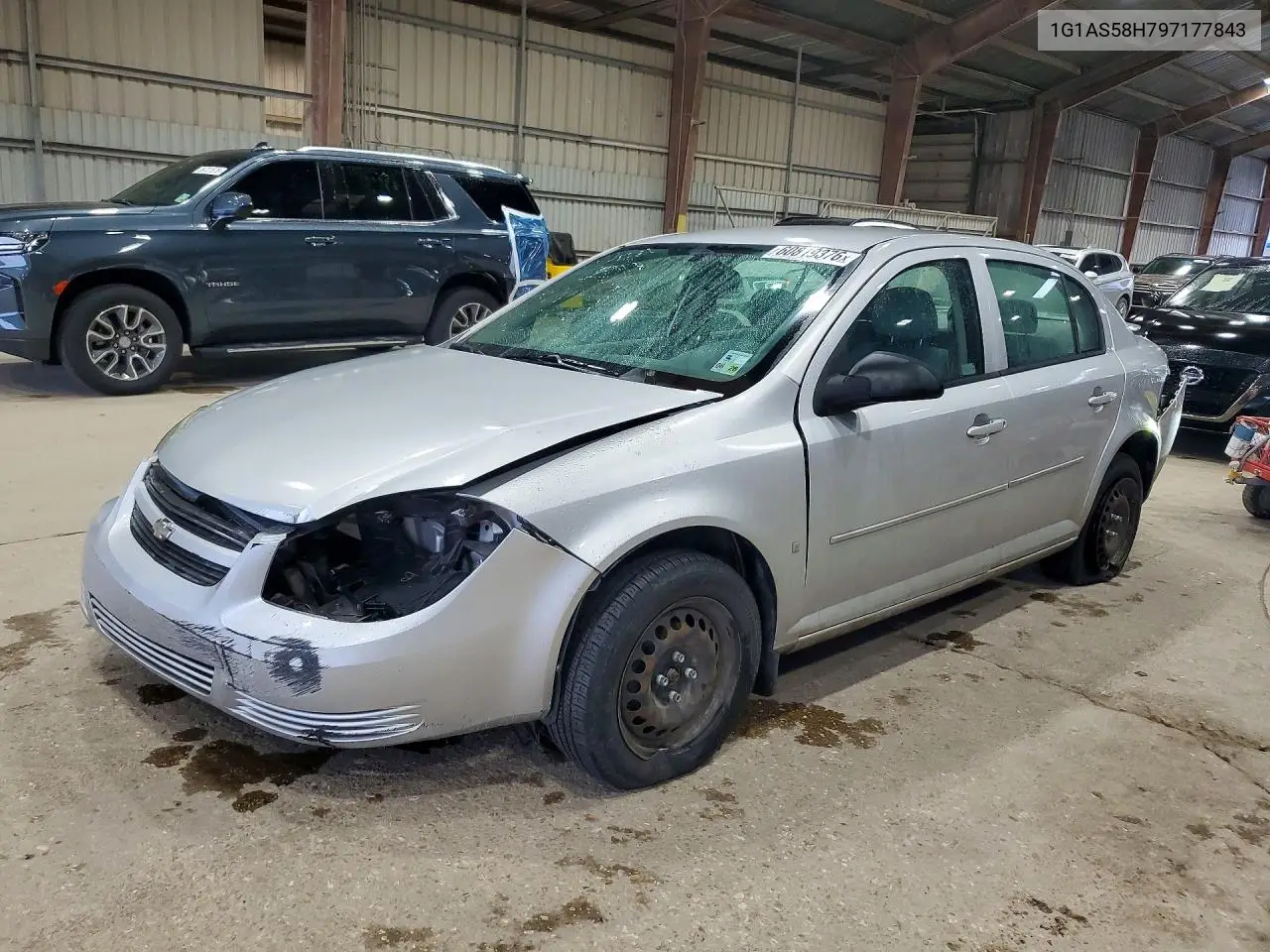2009 Chevrolet Cobalt Ls VIN: 1G1AS58H797177843 Lot: 60819376