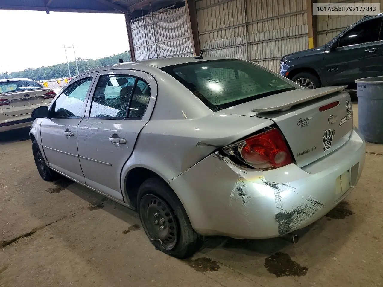 2009 Chevrolet Cobalt Ls VIN: 1G1AS58H797177843 Lot: 60819376