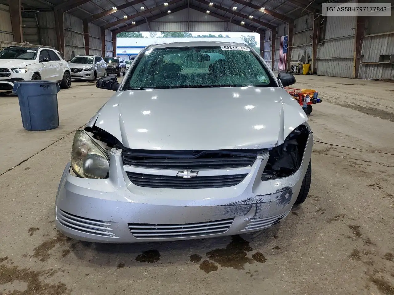 2009 Chevrolet Cobalt Ls VIN: 1G1AS58H797177843 Lot: 60819376