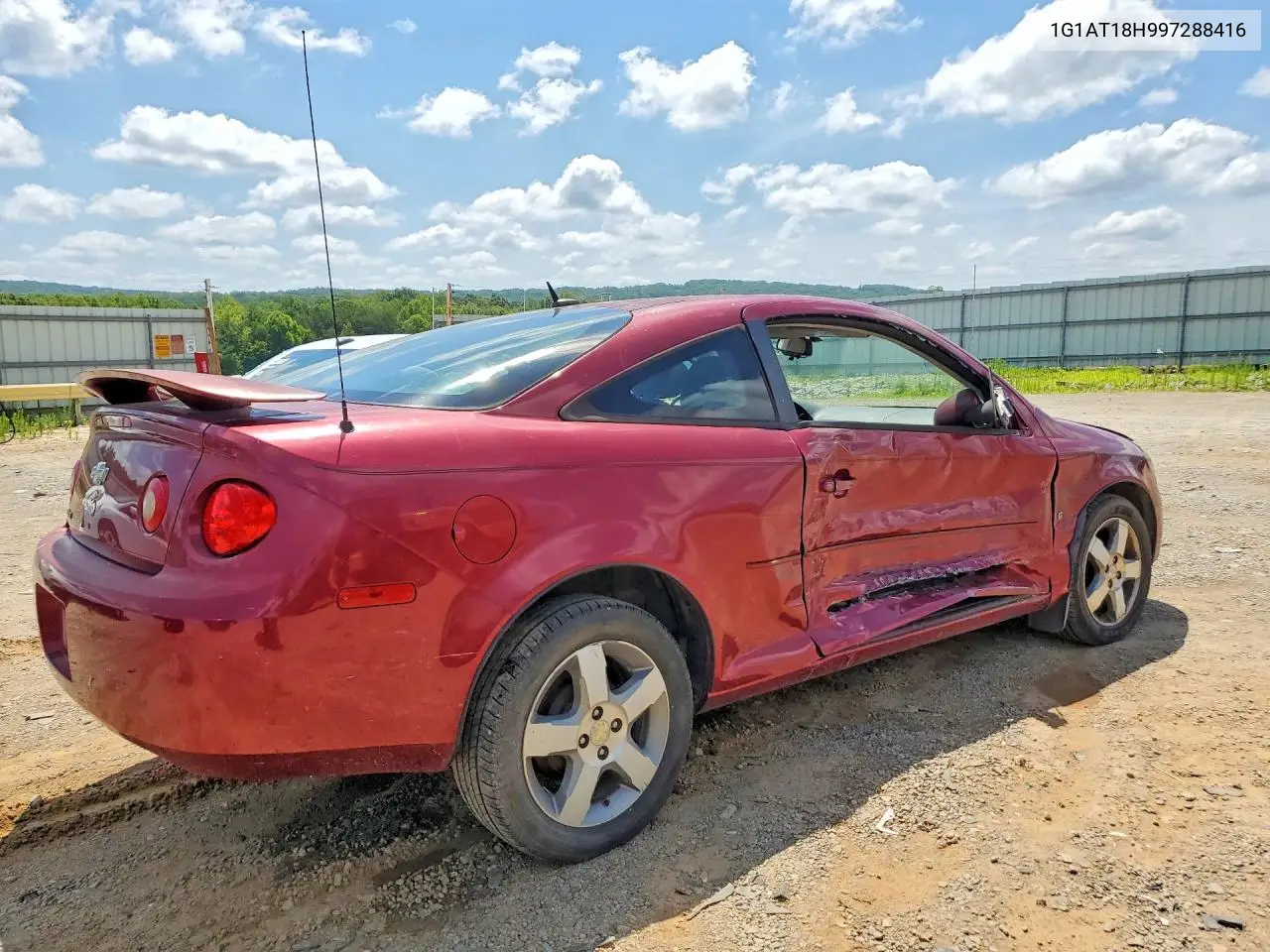 2009 Chevrolet Cobalt Lt VIN: 1G1AT18H997288416 Lot: 60854936