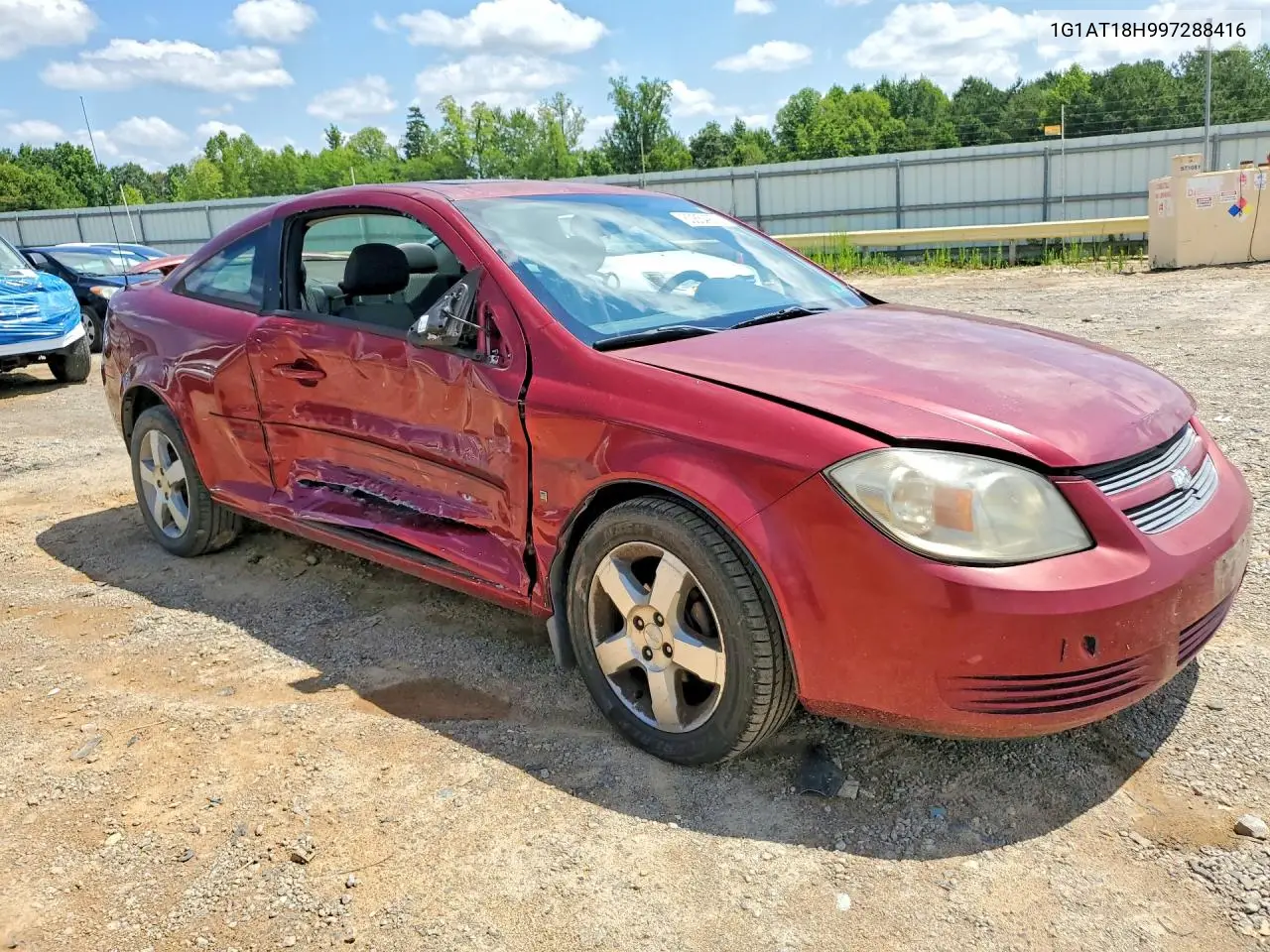 2009 Chevrolet Cobalt Lt VIN: 1G1AT18H997288416 Lot: 60854936