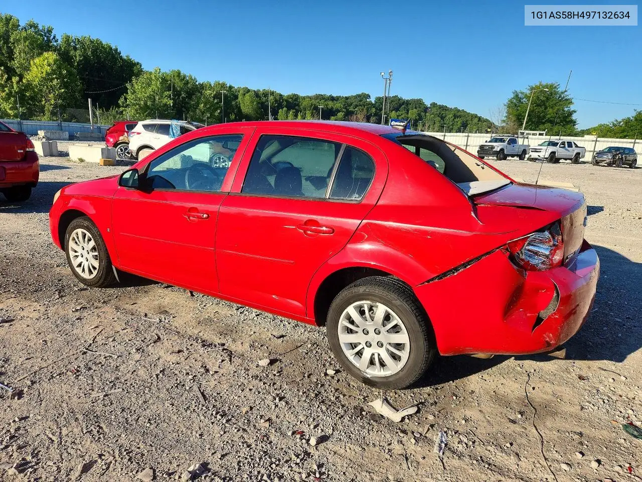 2009 Chevrolet Cobalt Ls VIN: 1G1AS58H497132634 Lot: 60860316