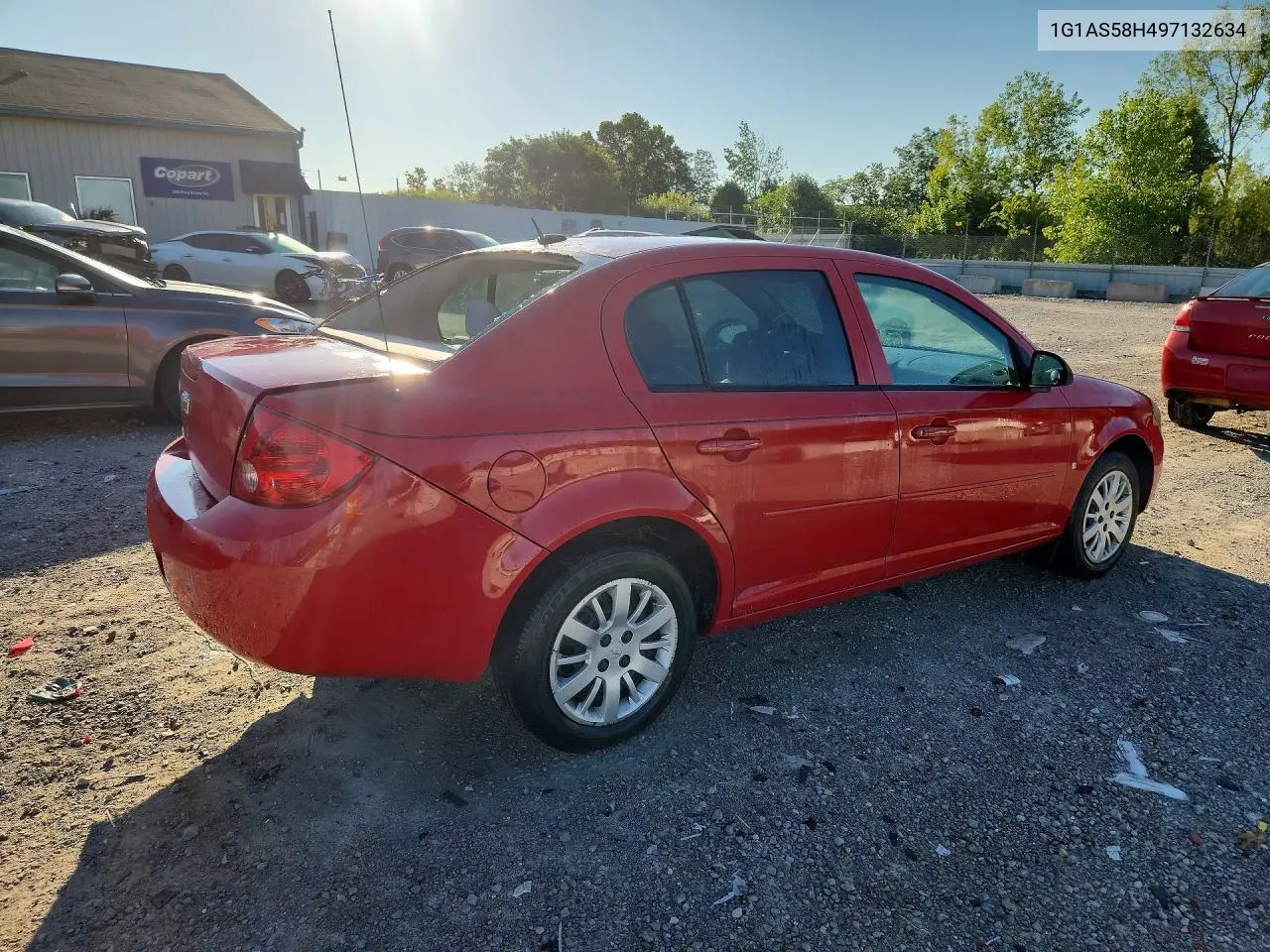 2009 Chevrolet Cobalt Ls VIN: 1G1AS58H497132634 Lot: 60860316