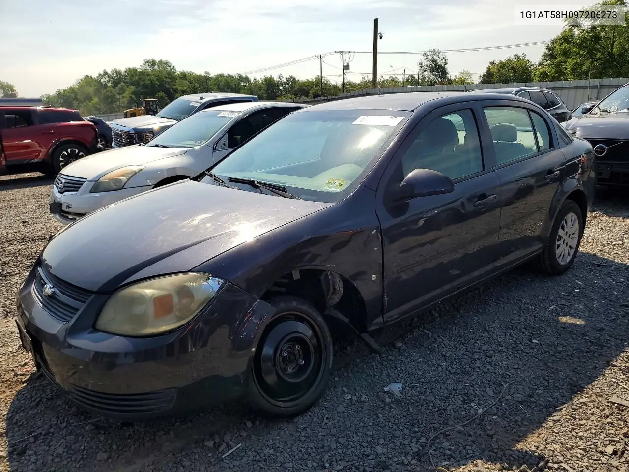2009 Chevrolet Cobalt Lt VIN: 1G1AT58H097206273 Lot: 61278206