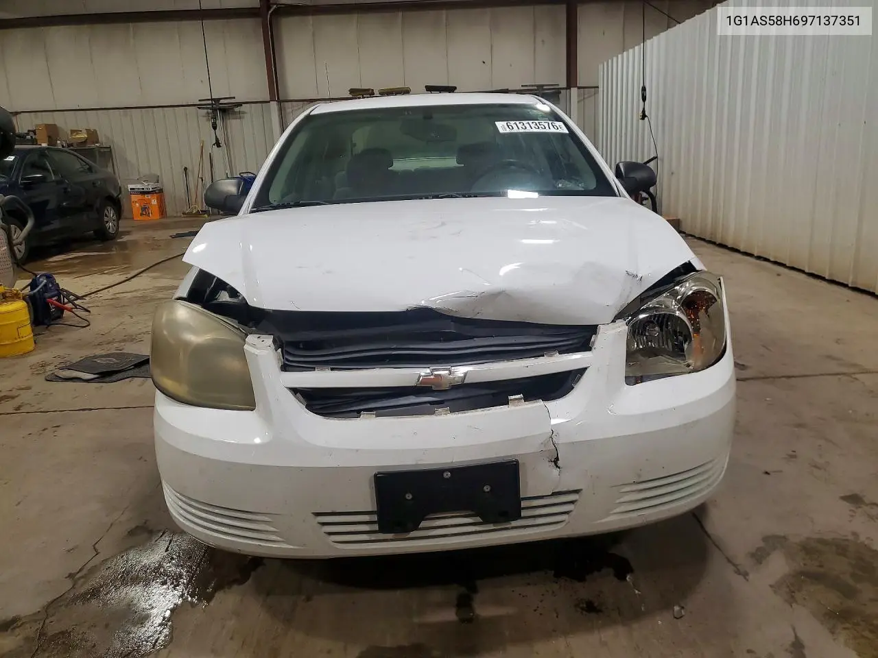 2009 Chevrolet Cobalt Ls VIN: 1G1AS58H697137351 Lot: 61313576