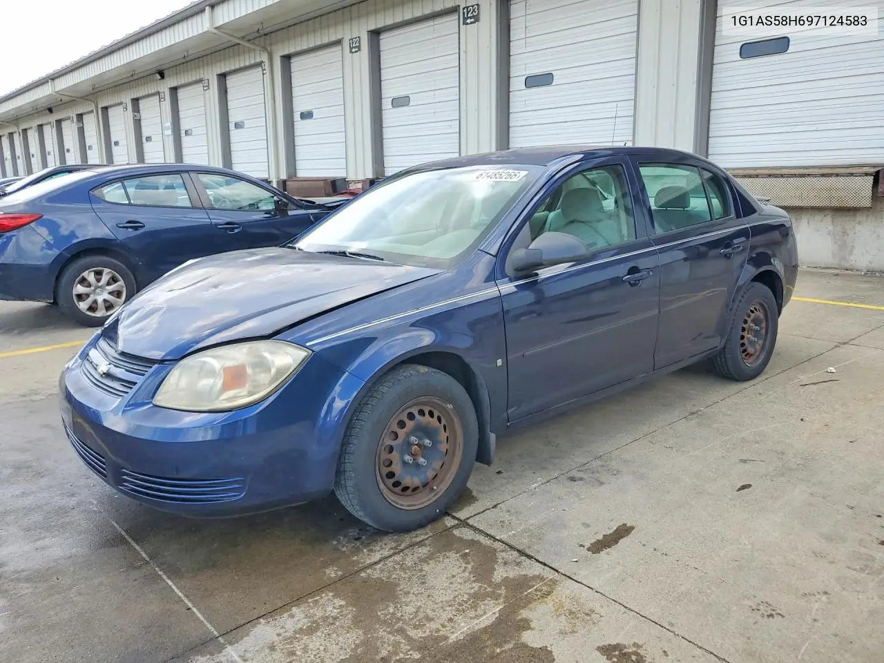 2009 Chevrolet Cobalt Ls VIN: 1G1AS58H697124583 Lot: 61485266