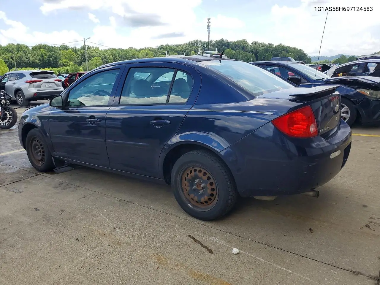 2009 Chevrolet Cobalt Ls VIN: 1G1AS58H697124583 Lot: 61485266