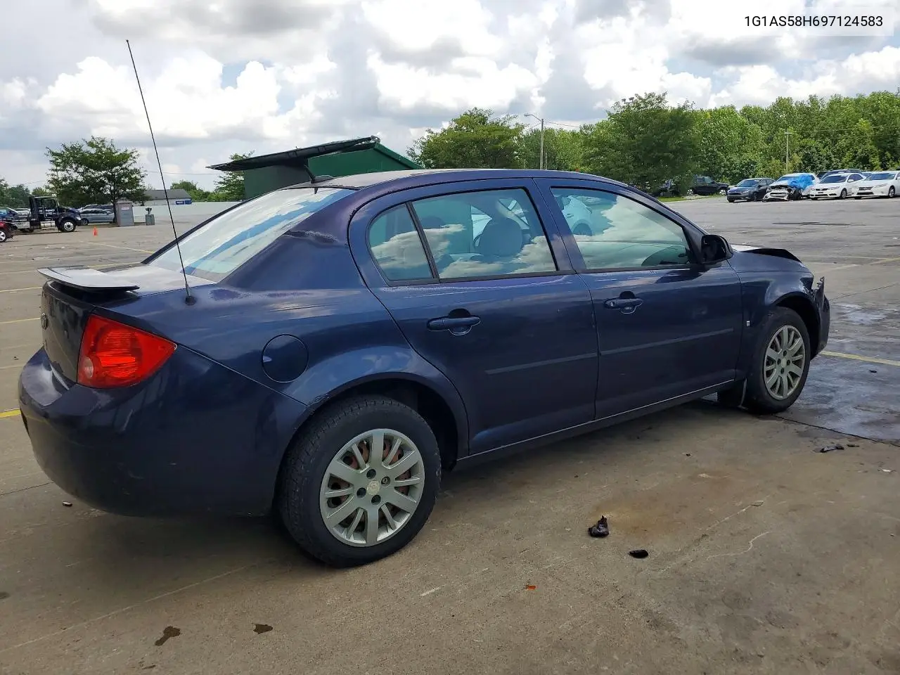 2009 Chevrolet Cobalt Ls VIN: 1G1AS58H697124583 Lot: 61485266