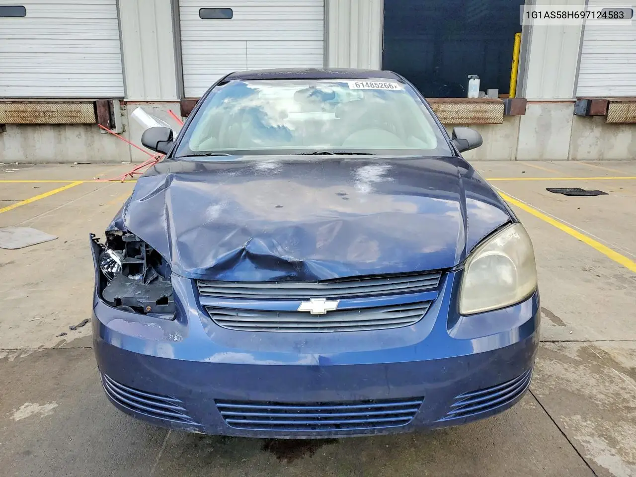 2009 Chevrolet Cobalt Ls VIN: 1G1AS58H697124583 Lot: 61485266