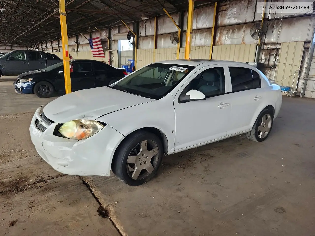 2009 Chevrolet Cobalt Lt VIN: 1G1AT58H697251489 Lot: 61924516